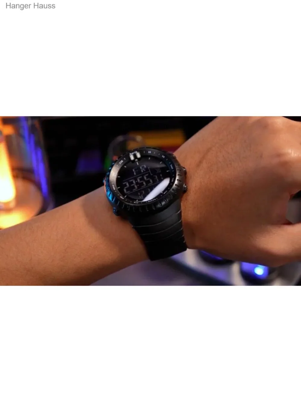 Men's Military Sports Watch Digital LED Alarm Stopwatch Water Resistant Date